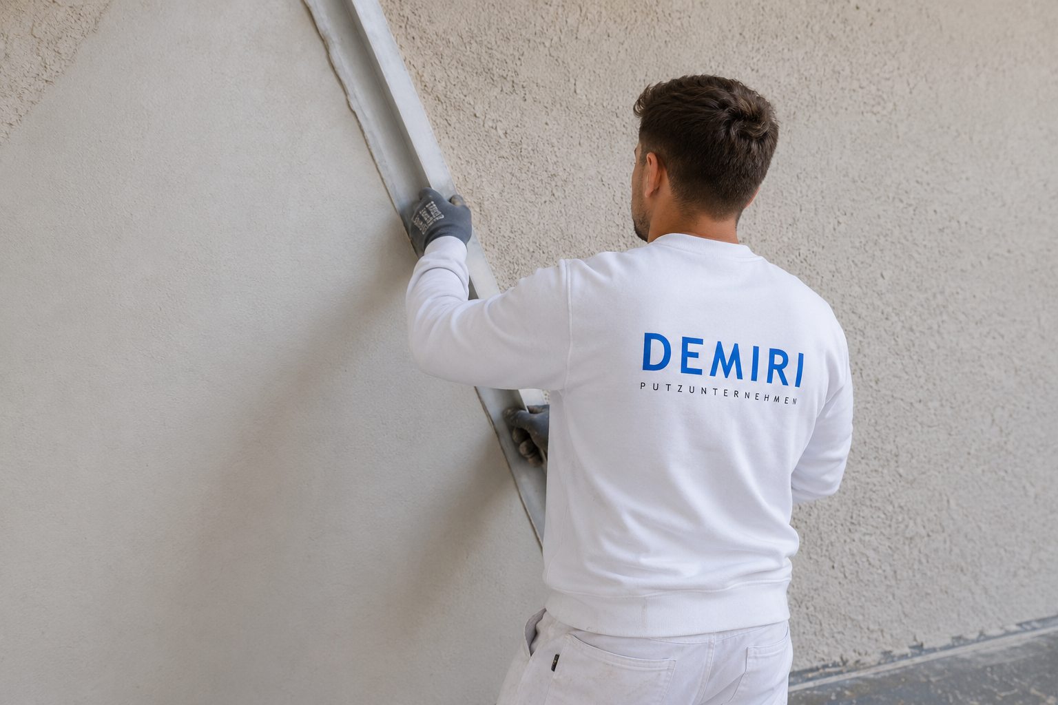 Demiri Putzunternehmen – Handwerker bei der Arbeit